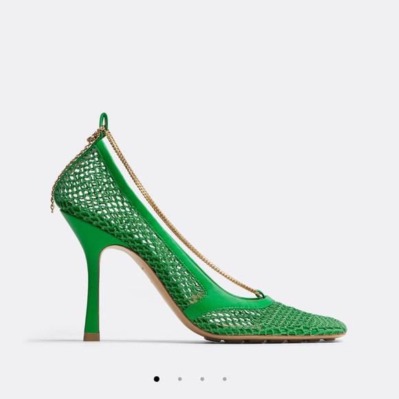 Bitters Veneta mesh stretch pump sz 38 1/2 - Picture 3 of 10